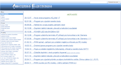 Desktop Screenshot of amaterskaelektronika.cz